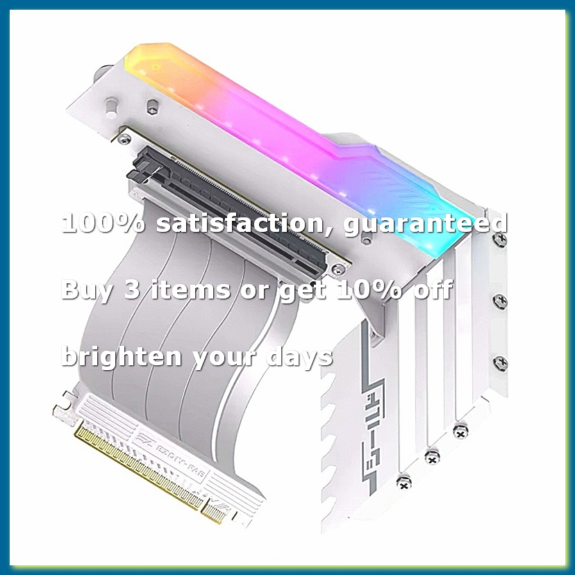 Pcie 4.0 X16 Riser Cable 90 Degree - ● PCI-E 4.0 X16 라이저 케이블이