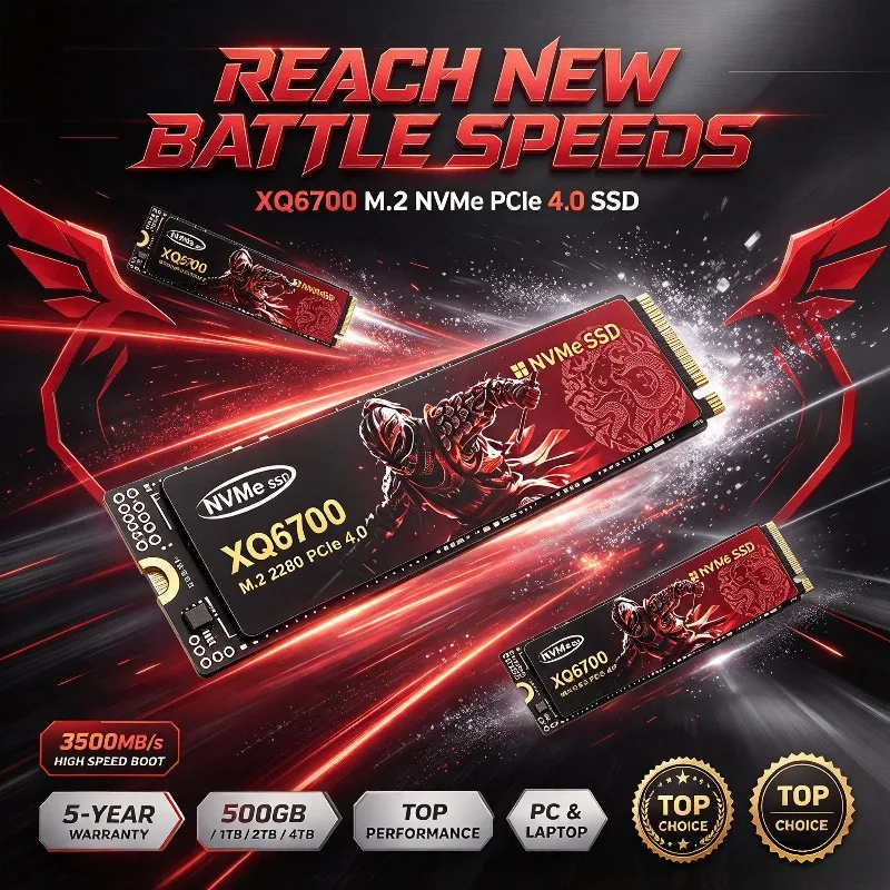 M.2 Nvme 4Tb Pcie 4.0 Ssd - XQ6700 M.2 NVMe SSD 500GB, 4TB,
