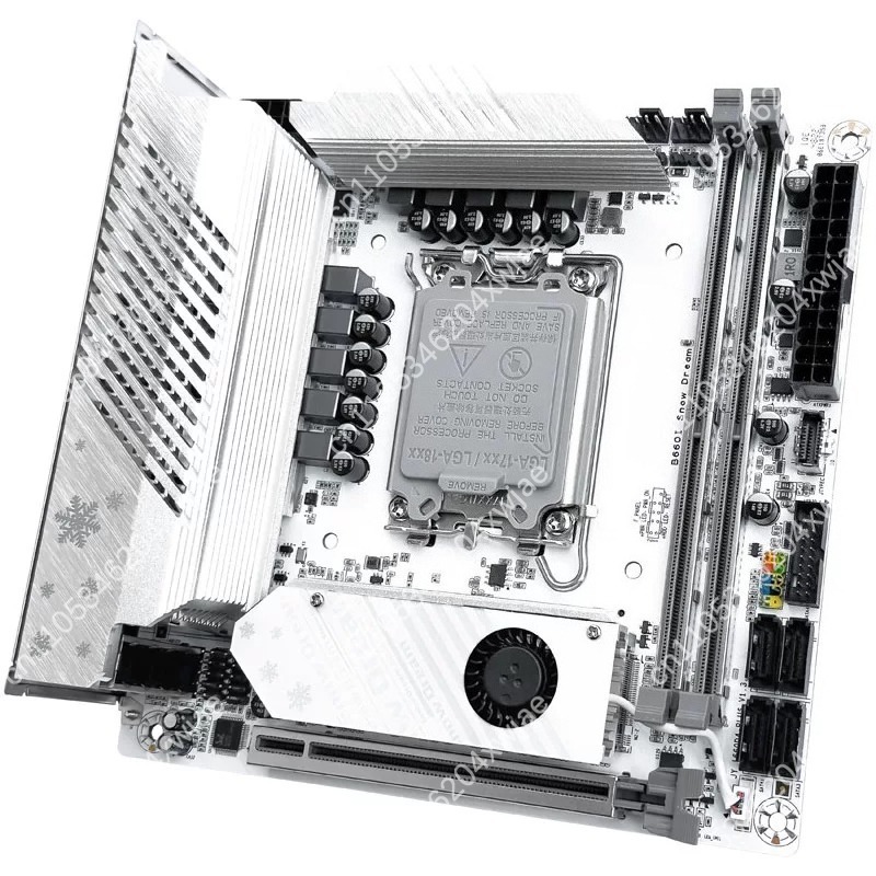 Lga 1700 Ddr5 Itx Motherboard - 화이트 Itx 마더보드 B760 Lga1700 지원