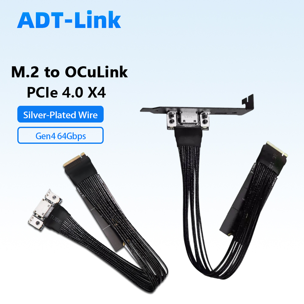 External Gpu Dock Pcie 4.0 Oculink - M.2 M‑Key To OCuLink 연장 케이블