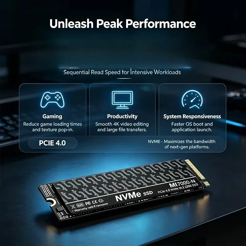 MI7000N M.2 PCIe 4.0 NVMe SSD  - M.2 Nvme 4Tb Pcie 4.0 Ssd 리뷰 및 가격