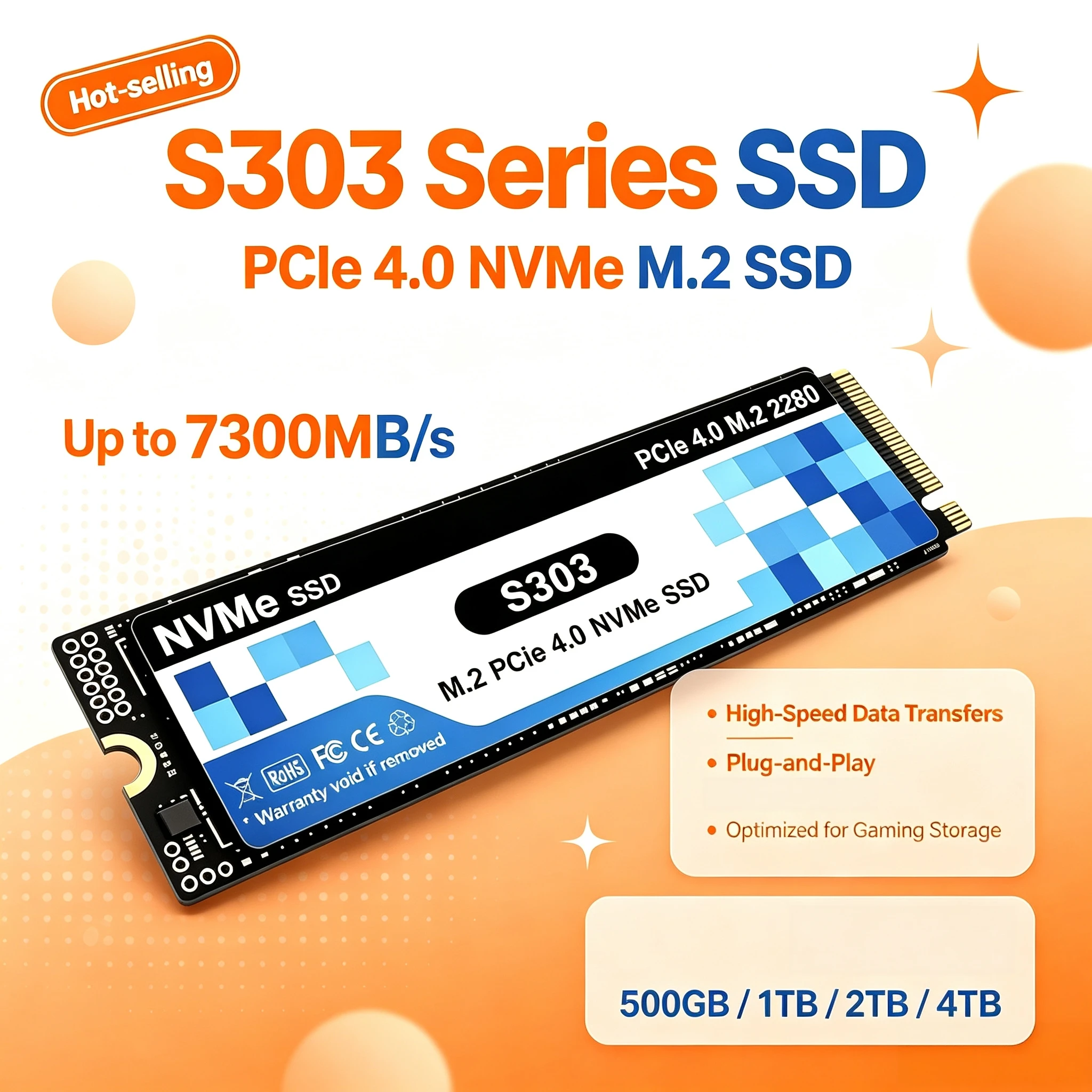 정품 PCIe 4.0 NVMe M.2 SSD S303, - M.2 Nvme 4Tb Pcie 4.0 Ssd 리뷰 및 가격