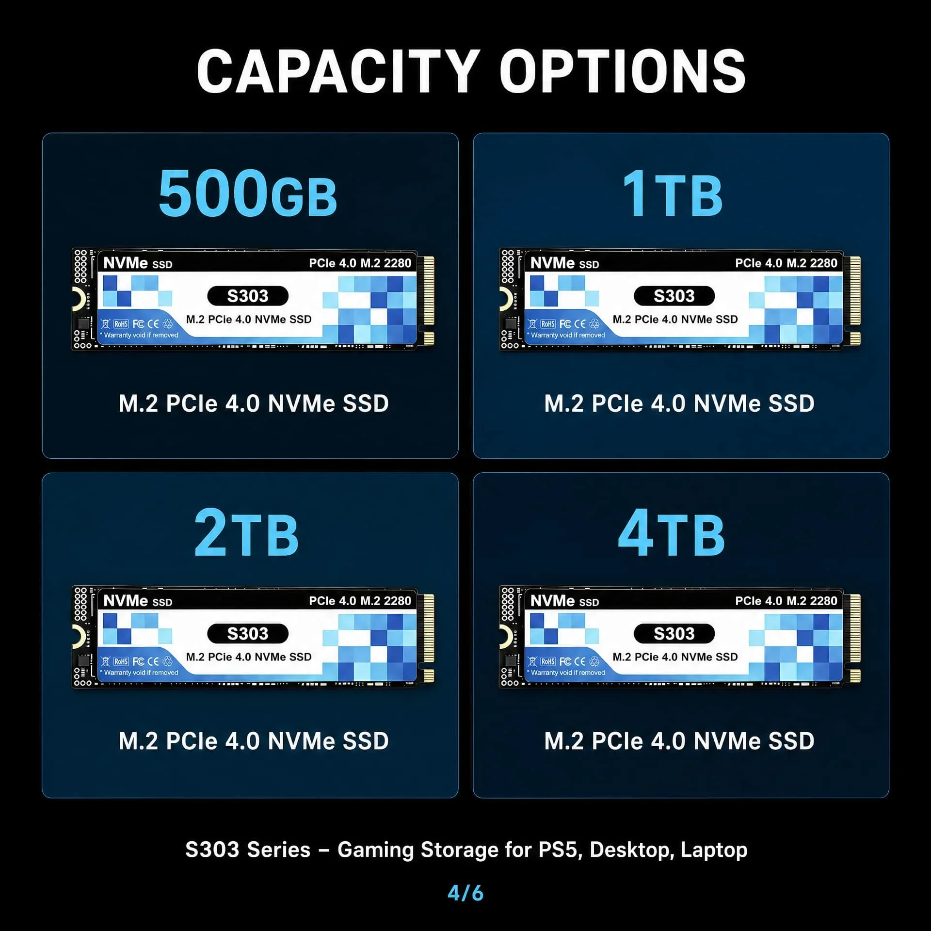 정품 PCIe 4.0 NVMe M.2 SSD S303, - M.2 Nvme 4Tb Pcie 4.0 Ssd 리뷰 및 가격