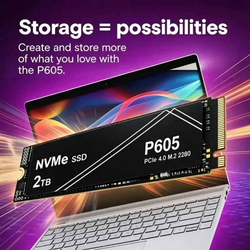 P605 NVMe SSD, 7100MB/s, PCIe  - M.2 Nvme 4Tb Pcie 4.0 Ssd 리뷰 및 가격