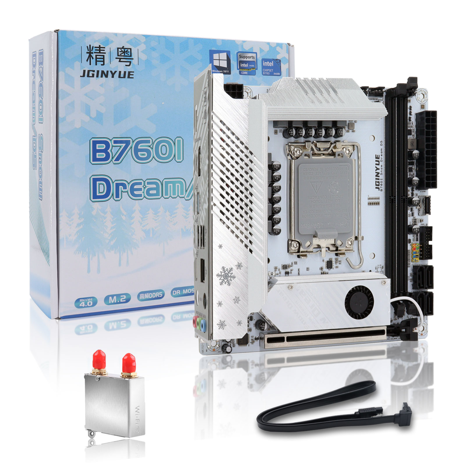 JGINYUE B760i DDR5 미니 ITX 데스크탑 - Lga 1700 Ddr5 Itx Motherboard 리뷰 및 가격