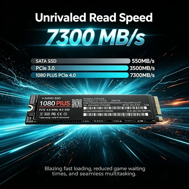 고속, 100% 정품, 1080 PLUS PCIe 4. - M.2 Nvme 4Tb Pcie 4.0 Ssd 리뷰 및 가격