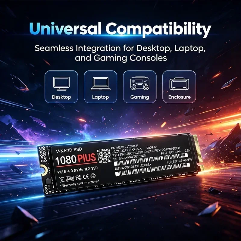 고속, 100% 정품, 1080 PLUS PCIe 4. - M.2 Nvme 4Tb Pcie 4.0 Ssd 리뷰 및 가격