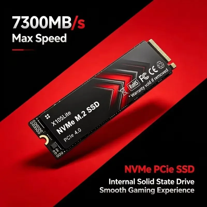 새 제품: X105Lite NVMe SSD, M.2 N - M.2 Nvme 4Tb Pcie 4.0 Ssd 리뷰 및 가격